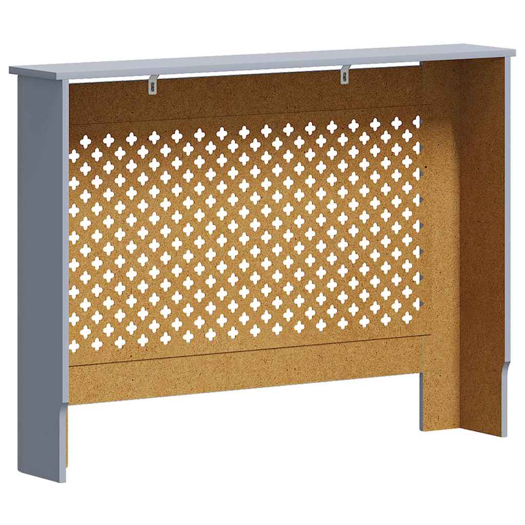 Radiator Cover Anthracite 112x19x81.5 cm MDF