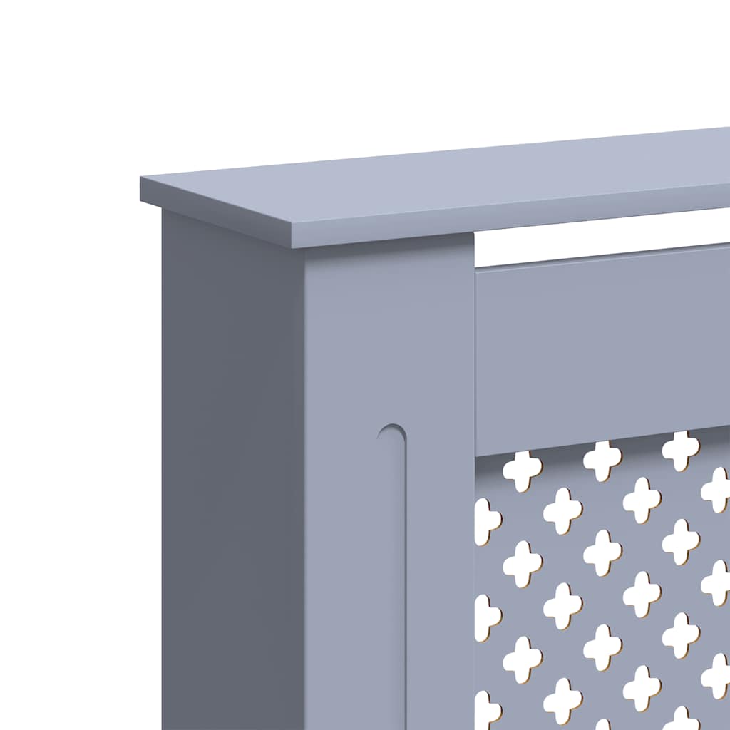 Radiator Cover Anthracite 152x19x81.5 cm MDF