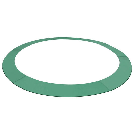 vidaXL Safety Pad PE Green for 10 Feet/3.05 m Round Trampoline