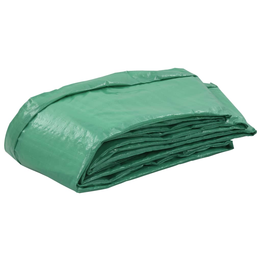 vidaXL Safety Pad PE Green for 12 Feet/3.66 m Round Trampoline