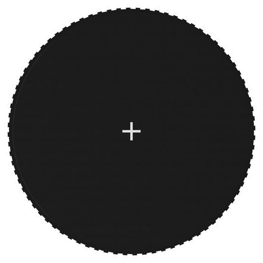 vidaXL Jumping Mat Fabric Black for 14 Feet/4.27 m Round Trampoline