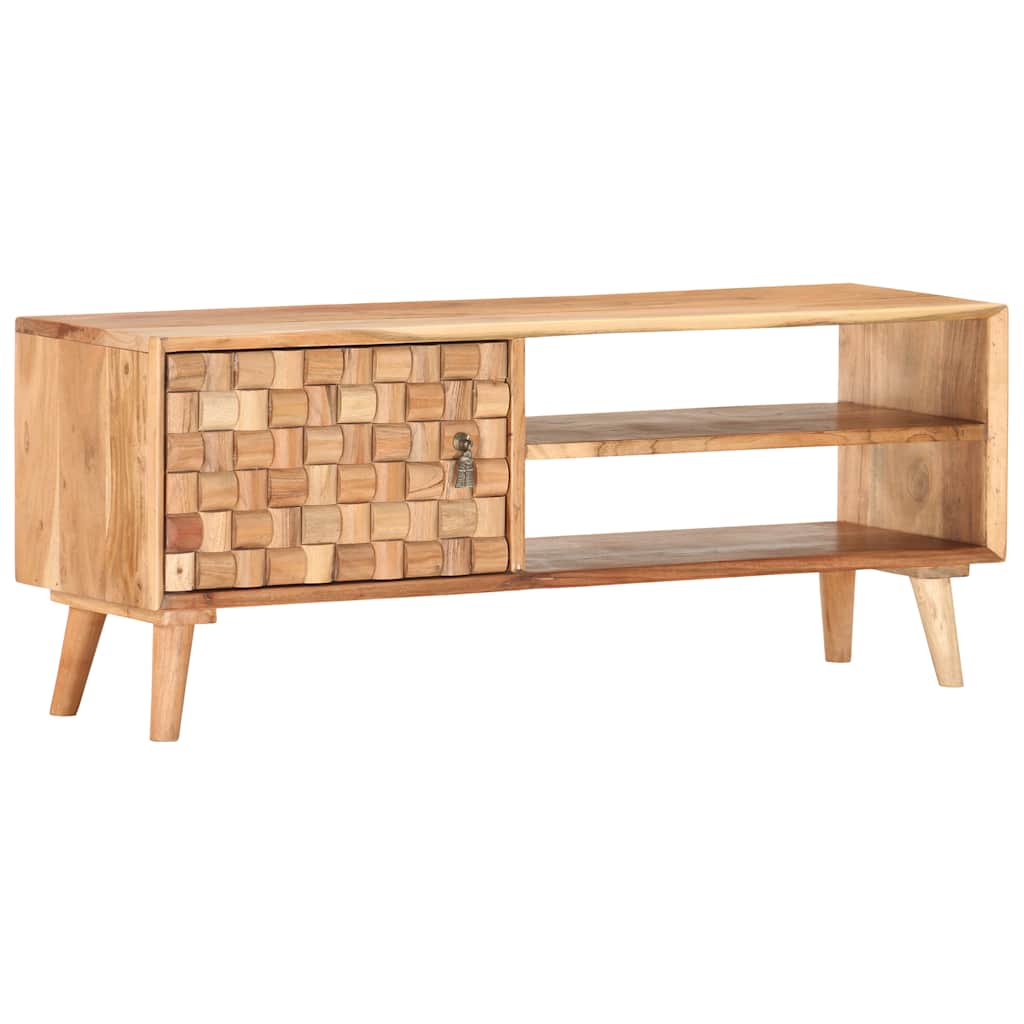 TV Cabinet 100x30x40 cm Solid Acacia Wood