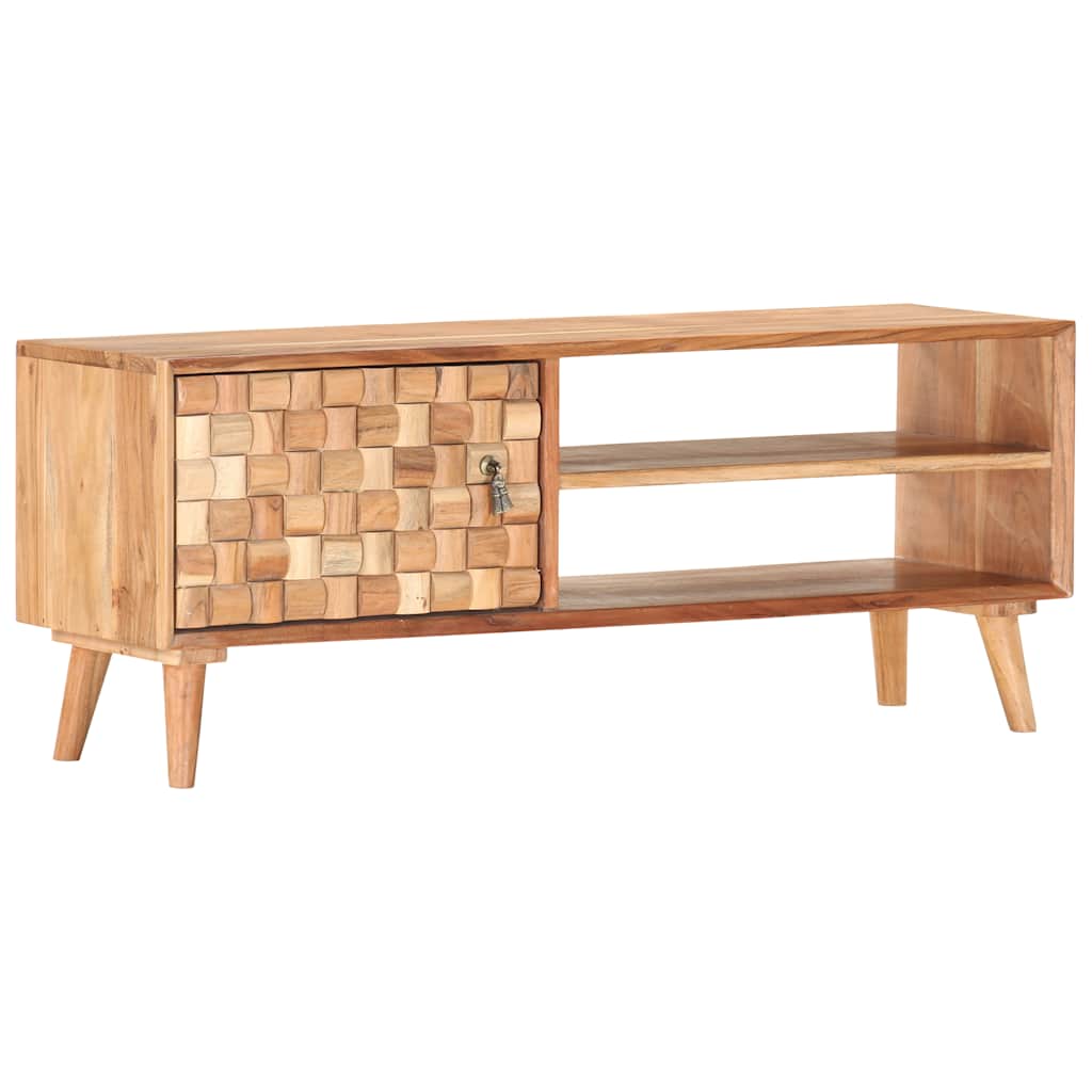TV Cabinet 100x30x40 cm Solid Acacia Wood