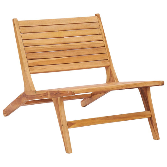 vidaXL Garden Chair Solid Teak Wood