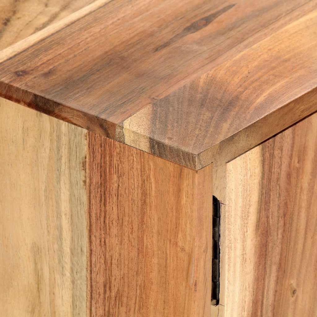 287341 vidaXL TV Cabinet 118x30x45 cm Solid Acacia Wood