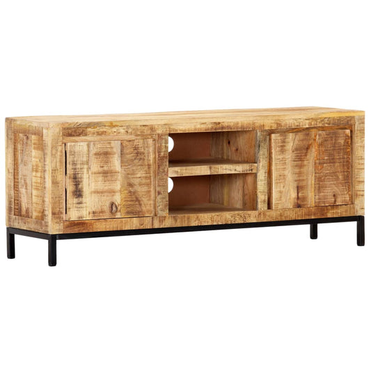 vidaXL TV Cabinet 118x30x45 cm Solid Mango Wood