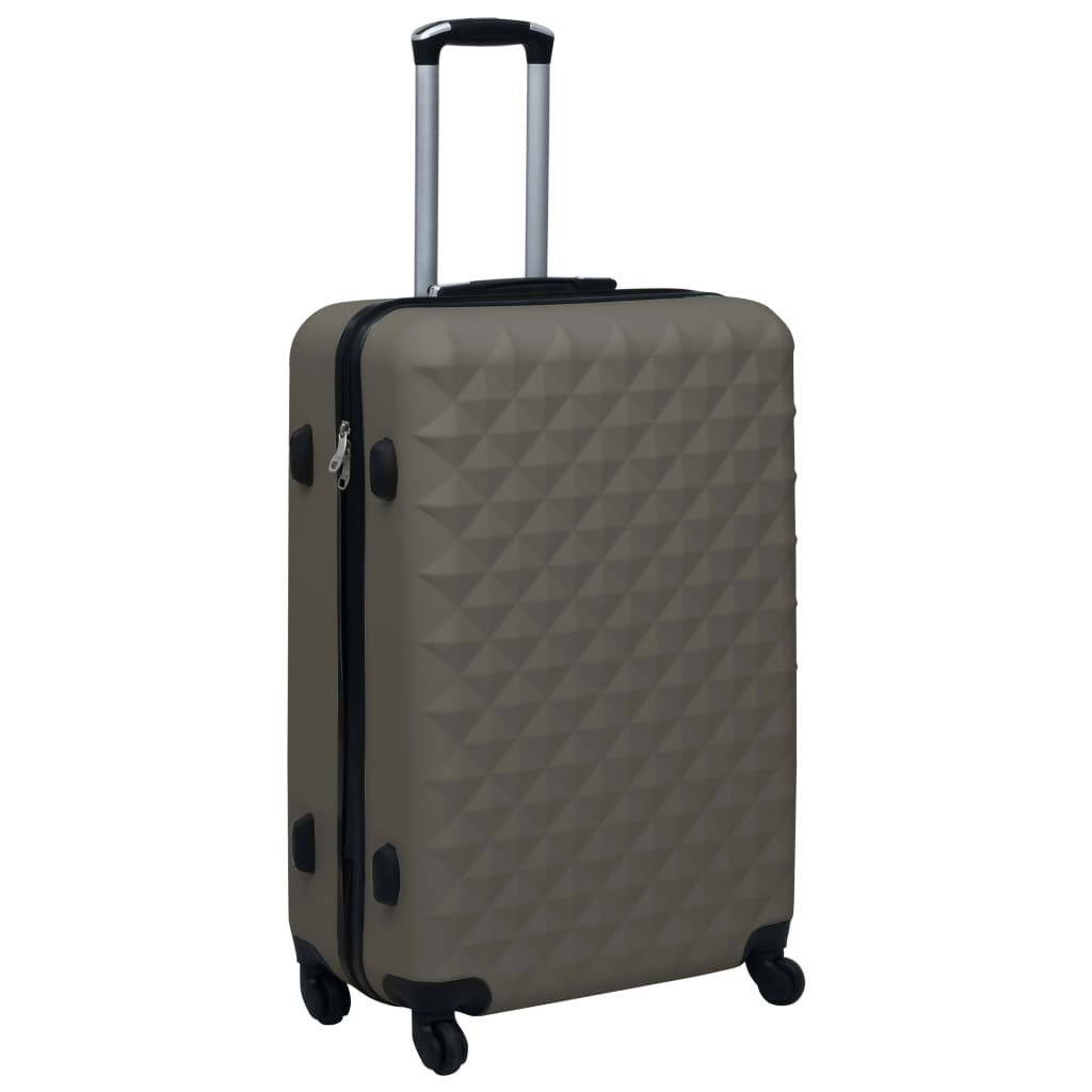 vidaXL Hardcase Trolley Set 2 pcs Anthracite ABS