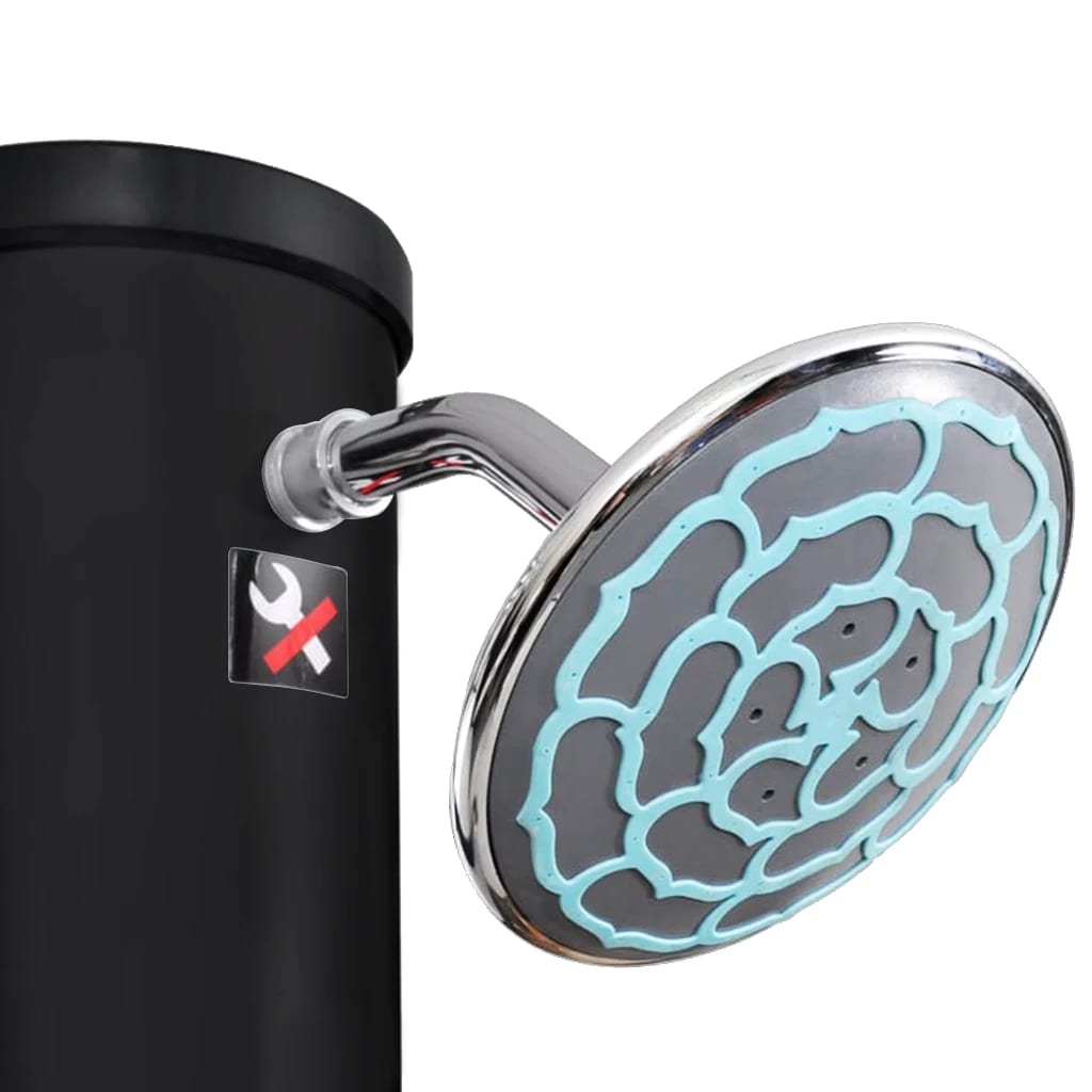 vidaXL Outdoor Solar Shower with Shower Head and Faucet 40 L