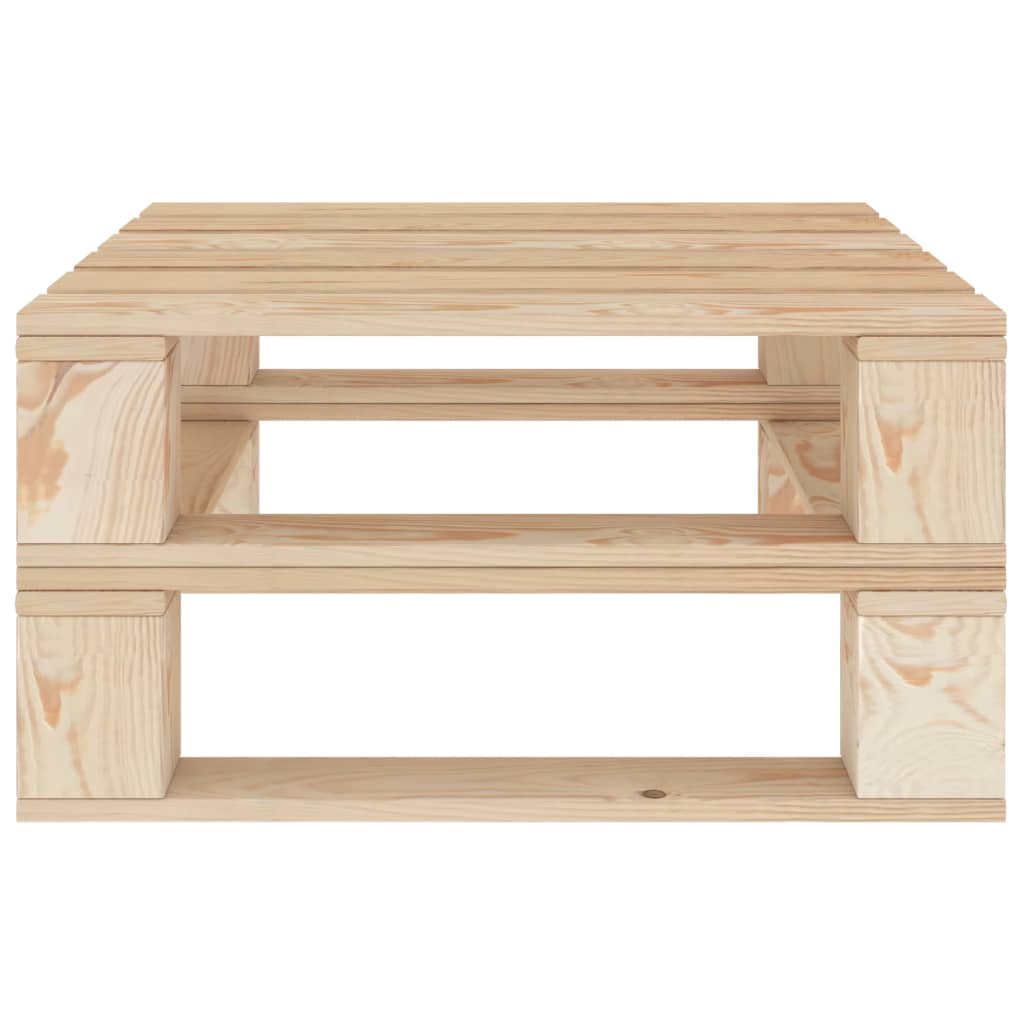 vidaXL Garden Pallet Table Wood