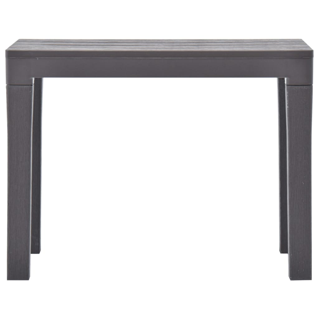 Garden Bench | Set of 2 | Mocca | Plastic | Small | Light Weight