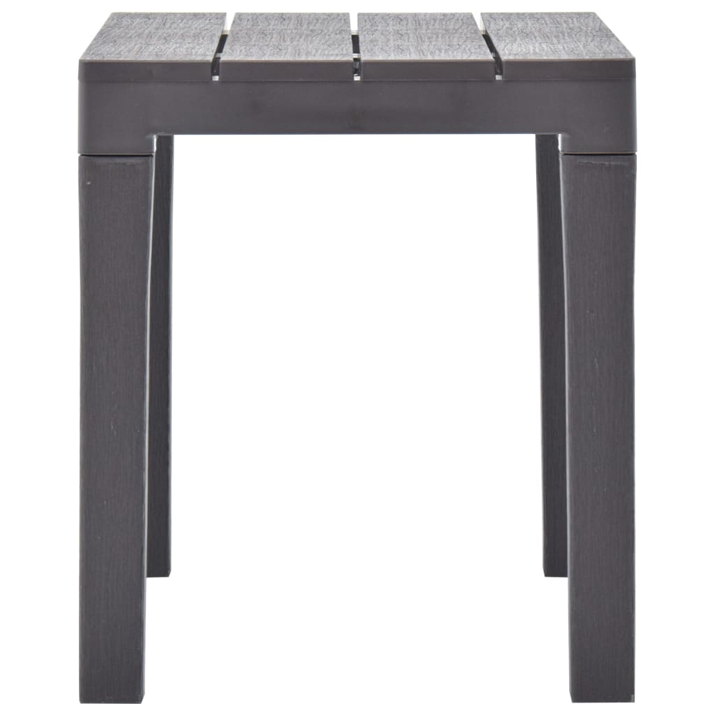 Garden Bench | Set of 2 | Mocca | Plastic | Small | Light Weight