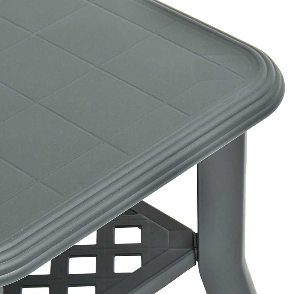48794 vidaXL Coffee Table Green 90x60x46 cm Plastic