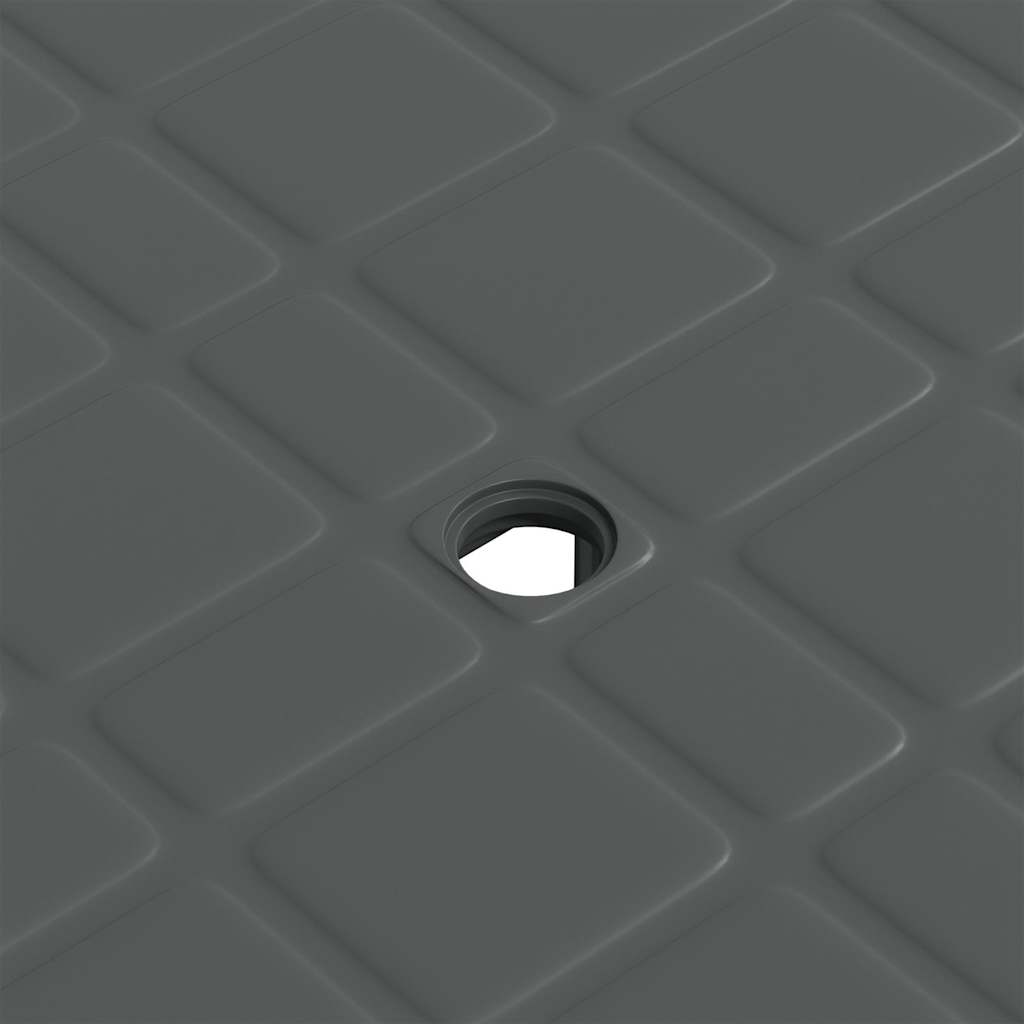 48804 vidaXL Garden Table Anthracite 80x75x72 cm Plastic