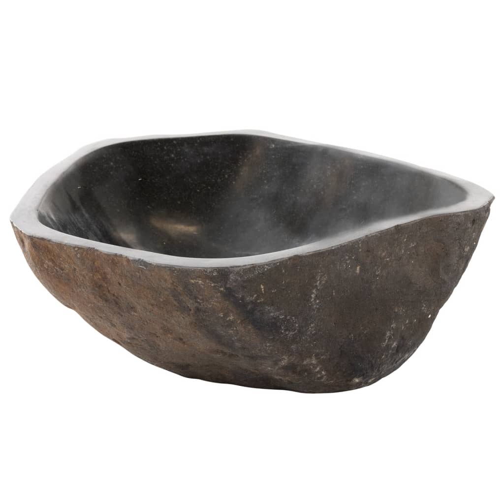 vidaXL Basin River Stone Oval (45-53)x(34-41) cm