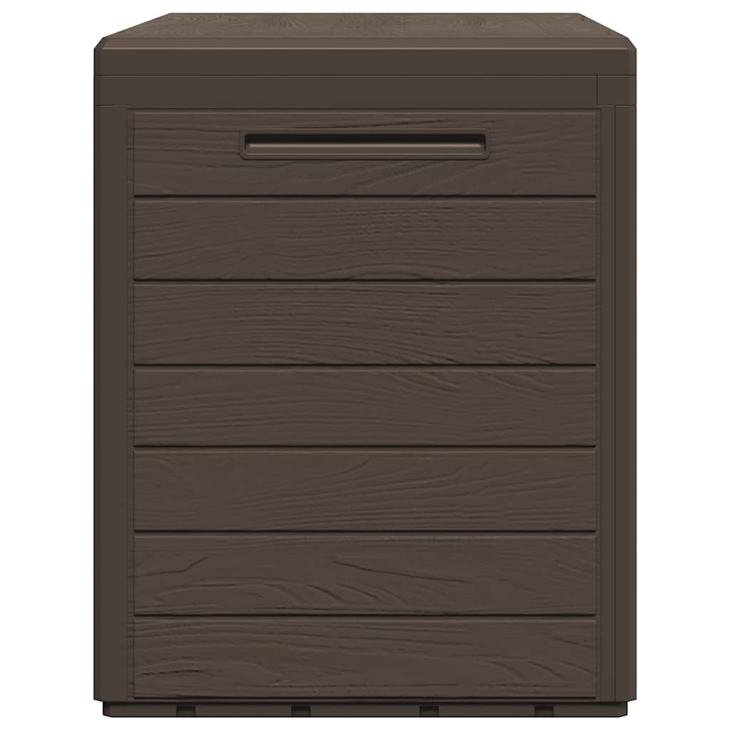 Garden Storage Box Brown 78x44x55 cm