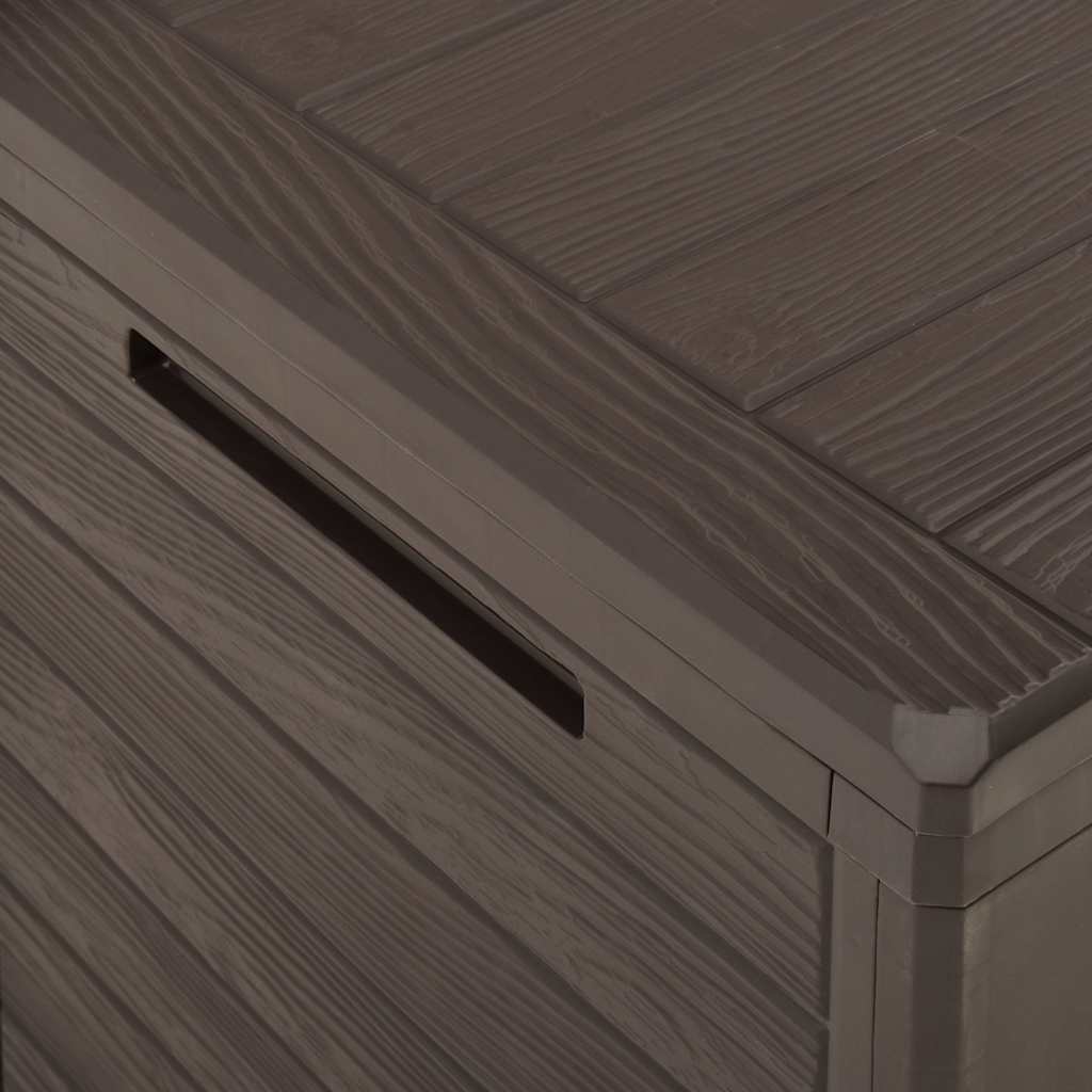 Garden Storage Box Brown 78x44x55 cm