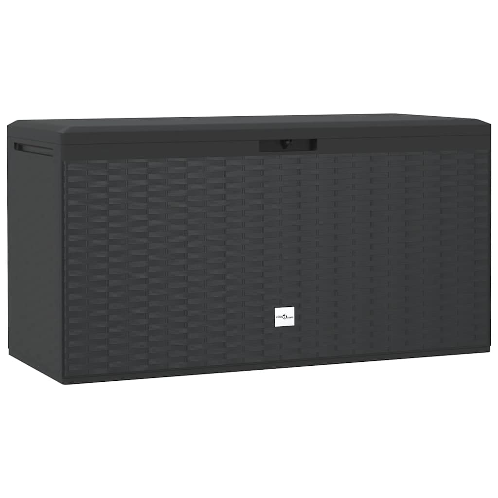 Garden Storage Box Anthracite 114x47x60 cm