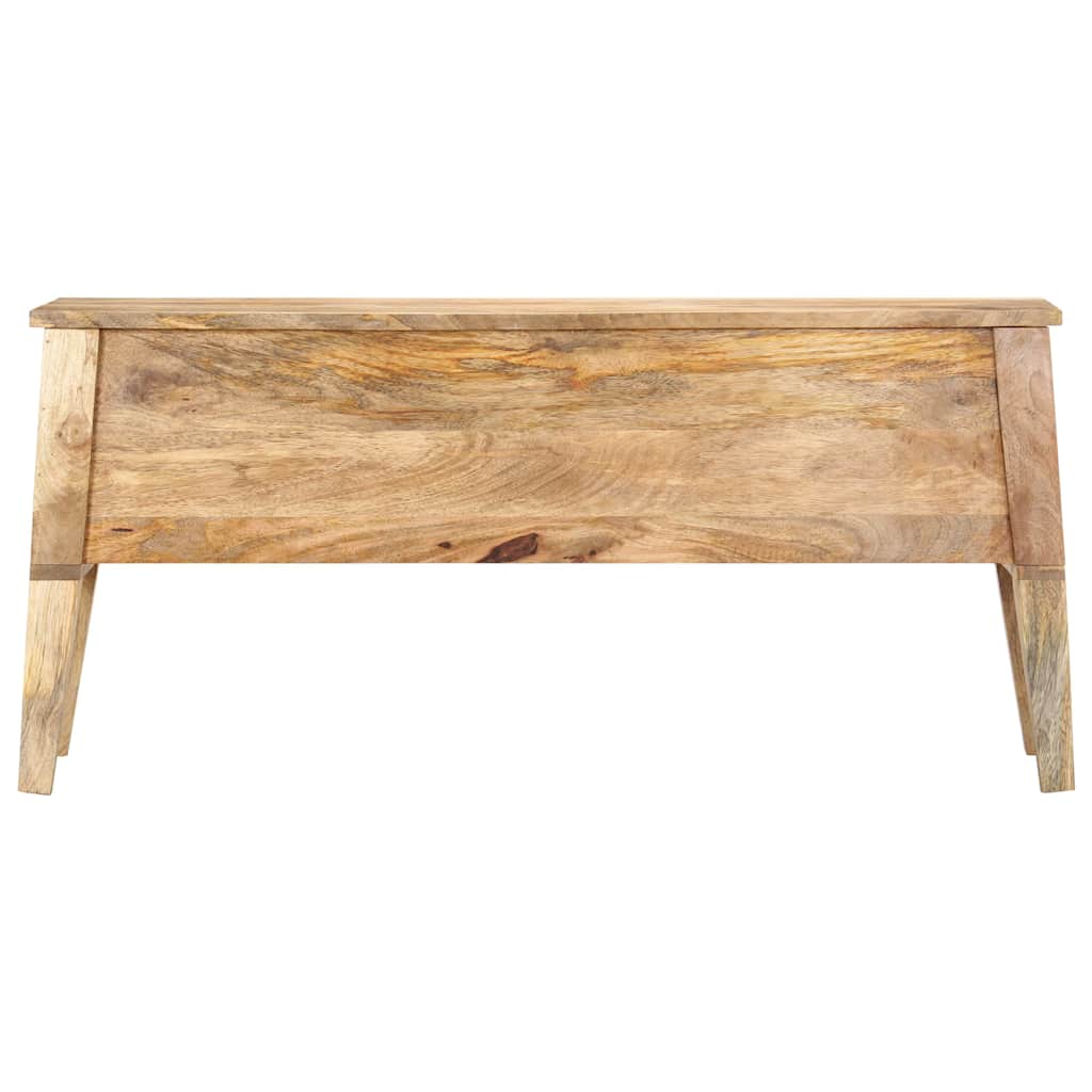286462 vidaXL Storage Box 99x35x48 cm Solid Mango Wood