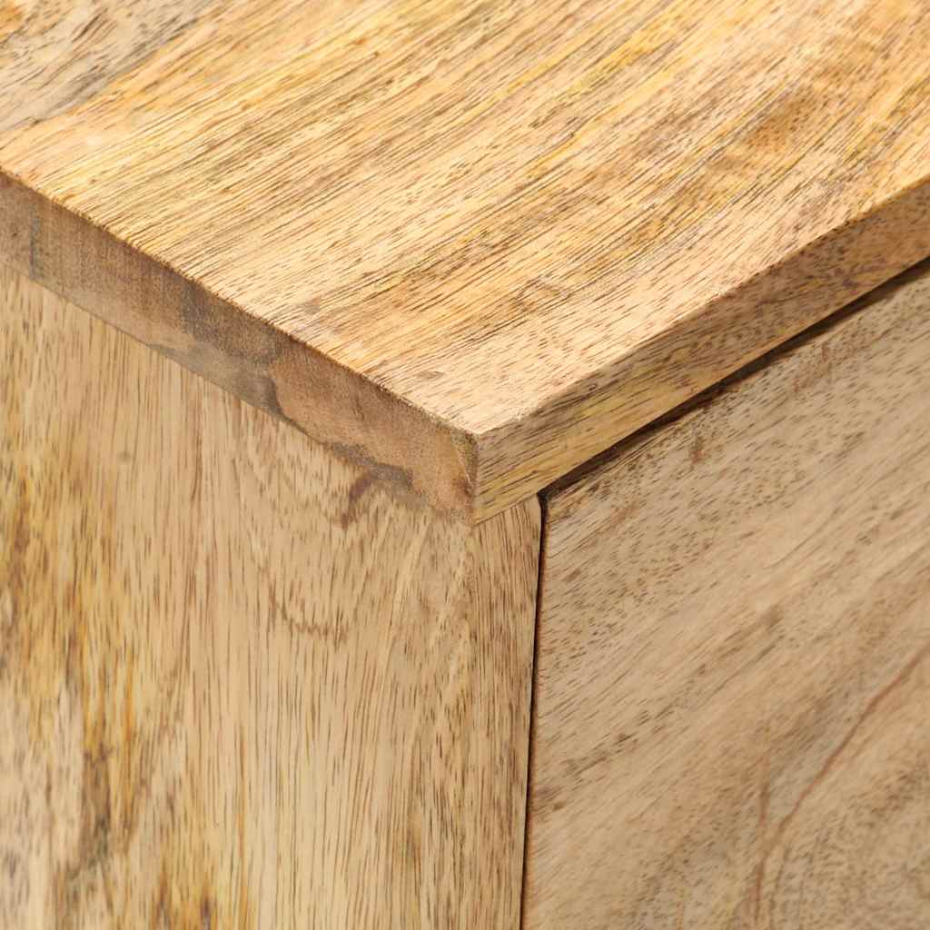 286464 vidaXL Bedside Cabinet 40x35x55 cm Solid Mango Wood