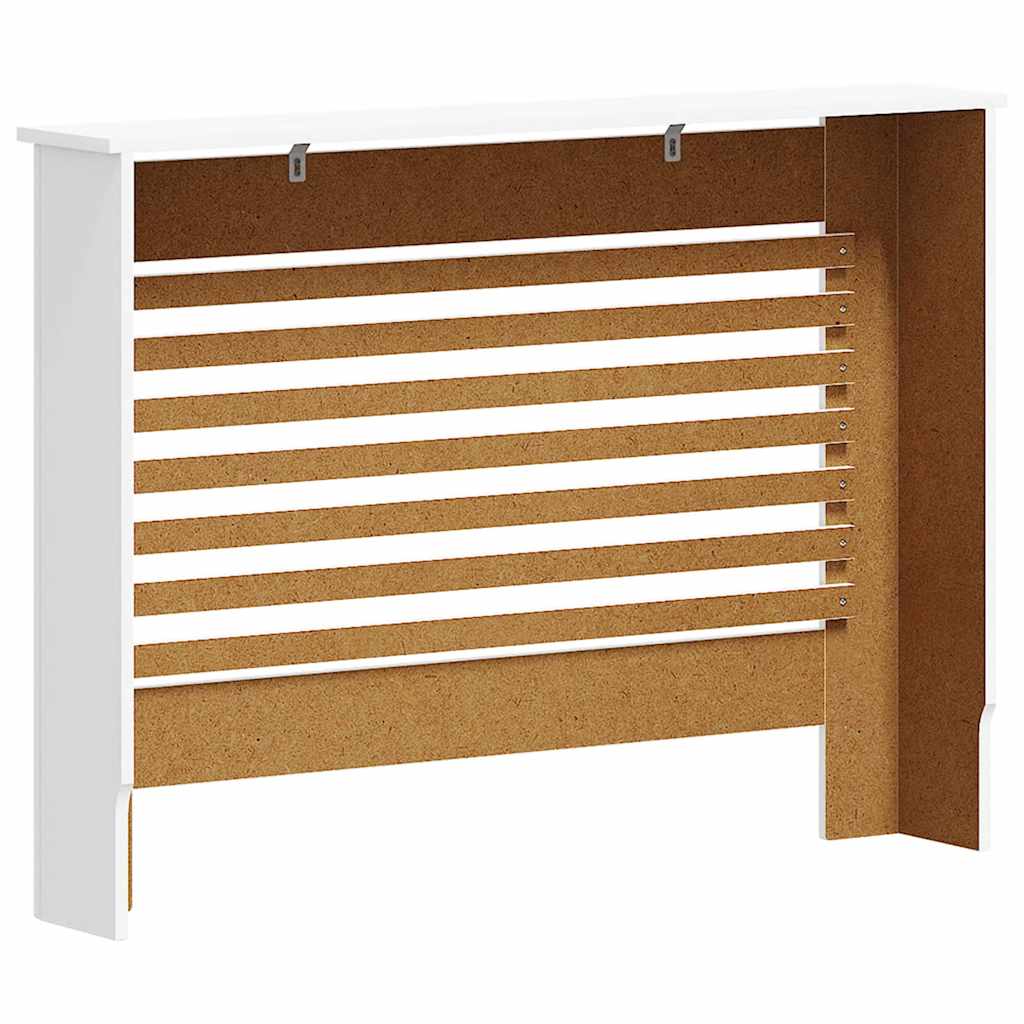 Radiator Covers 2 pcs White 112x19x81.5 cm MDF