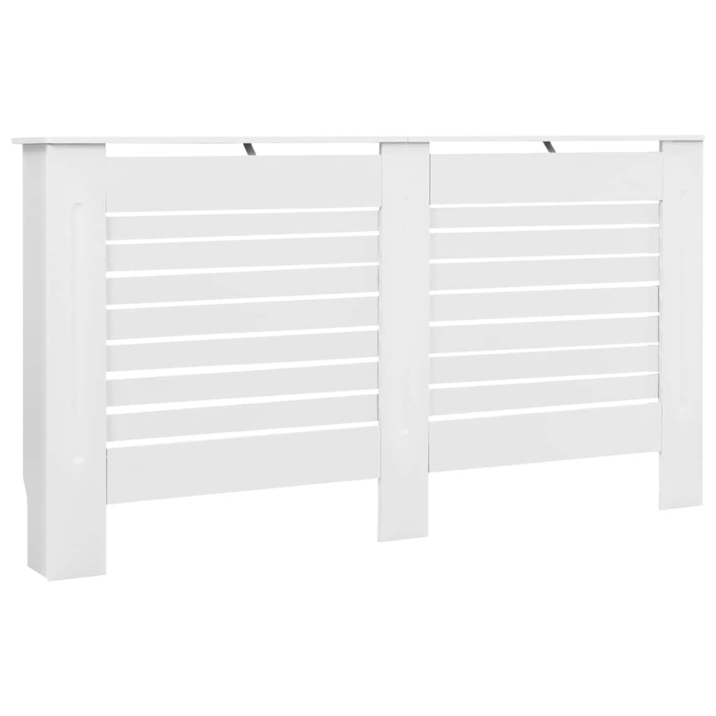 3051375 vidaXL Radiator Covers 2 pcs White 152x19x81,5 cm MDF (2x284321)