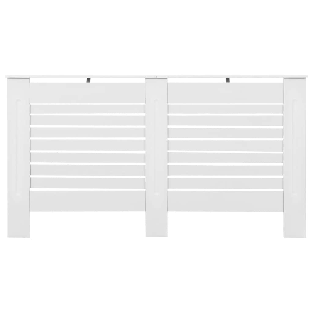 3051375 vidaXL Radiator Covers 2 pcs White 152x19x81,5 cm MDF (2x284321)