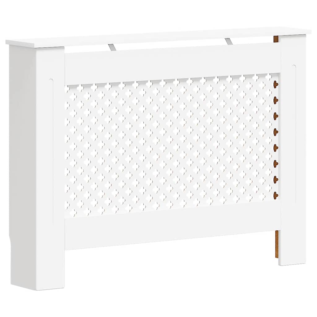 Radiator Covers 2 pcs White 112x19x81.5 cm MDF