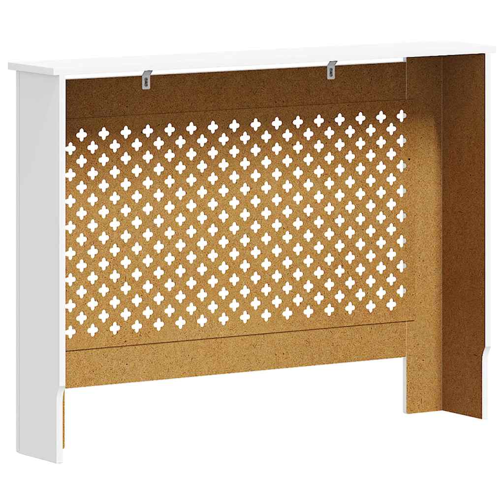 Radiator Covers 2 pcs White 112x19x81.5 cm MDF