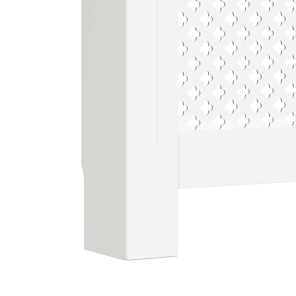 Radiator Covers 2 pcs White 112x19x81.5 cm MDF