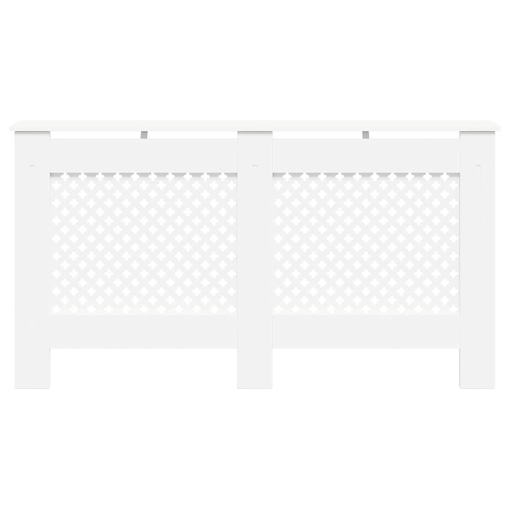 Radiator Covers 2 pcs White 152x19x81.5 cm MDF