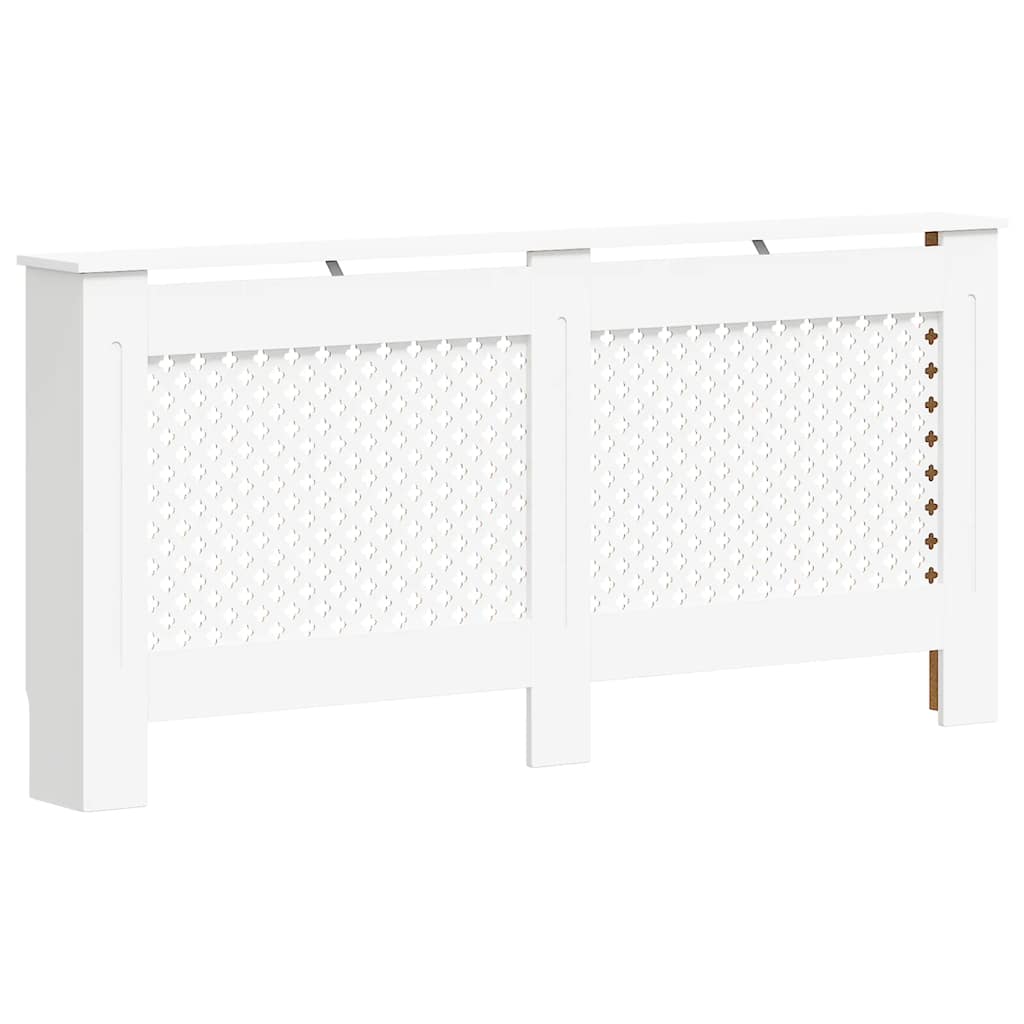 Radiator Covers 2 pcs White 172x19x81.5 cm MDF