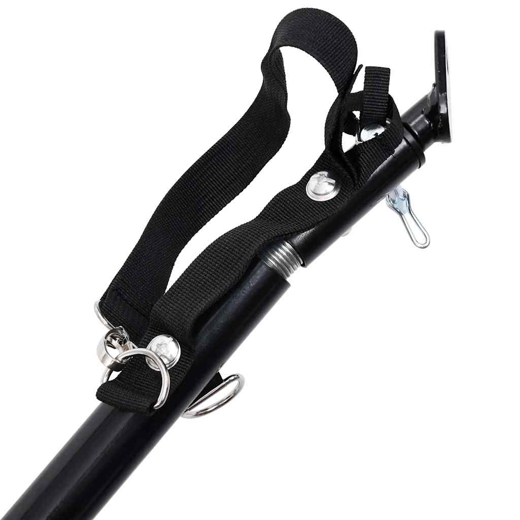 vidaXL 2-in-1 Pet Bike Trailer & Jogging Stroller Yellow and Black