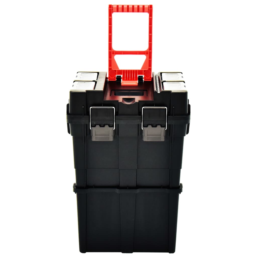 vidaXL Tool Organiser Trolley with Handle 45x36x90 cm