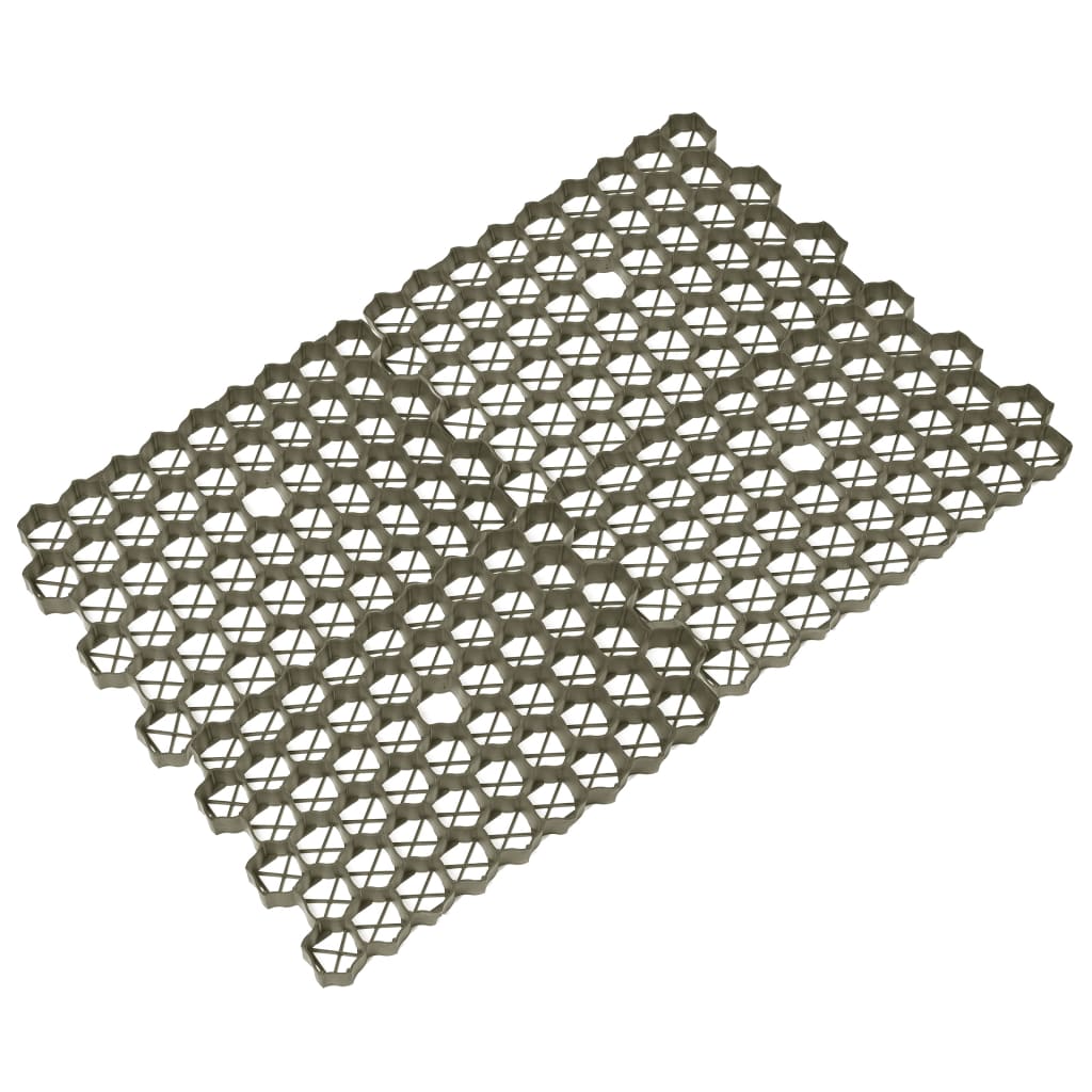 Grass Grids 16 pcs Green 60x40x3 cm Plastic