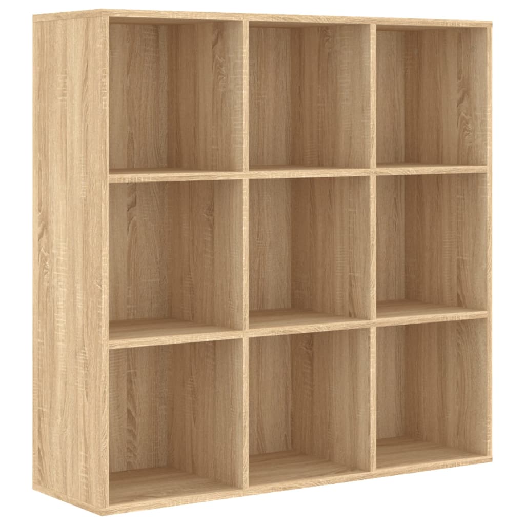 Bookcase | Sonoma Oak | Engineered wood | Medium | Bookcase | Rectangular
