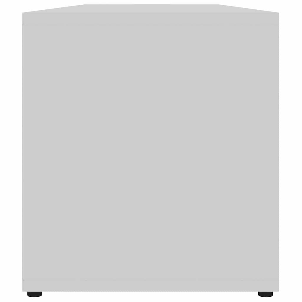 801152 vidaXL TV Cabinet White 120x34x37 cm Engineered Wood