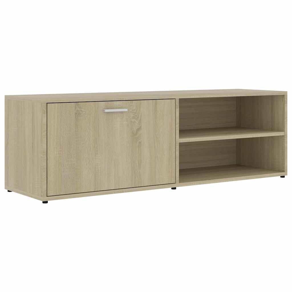 801155 vidaXL TV Cabinet Sonoma Oak 120x34x37 cm Engineered Wood