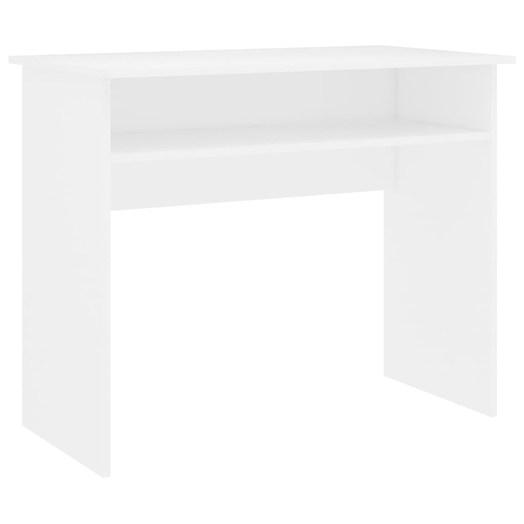 vidaXL Desk White 90x50x74 cm Engineered Wood