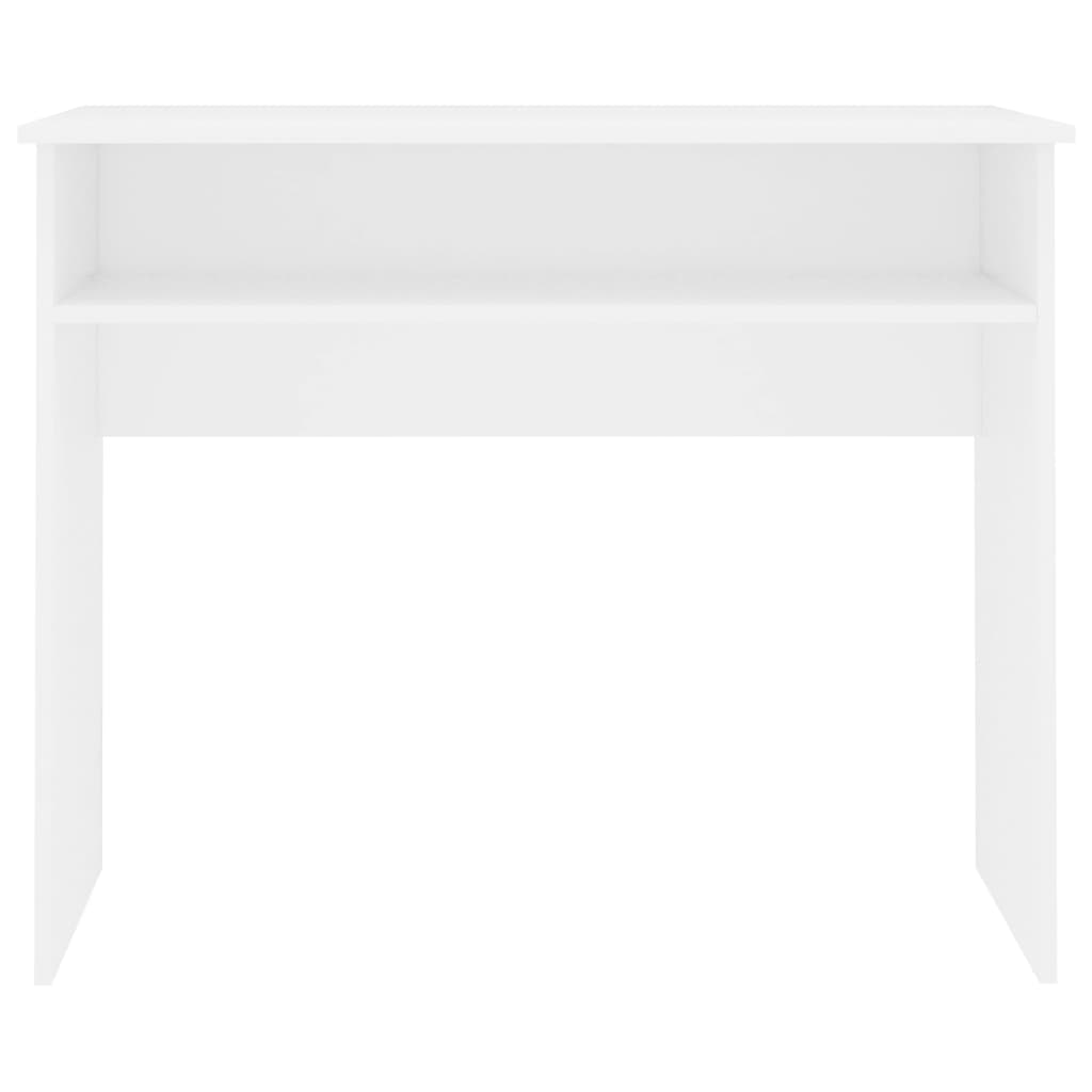vidaXL Desk White 90x50x74 cm Engineered Wood