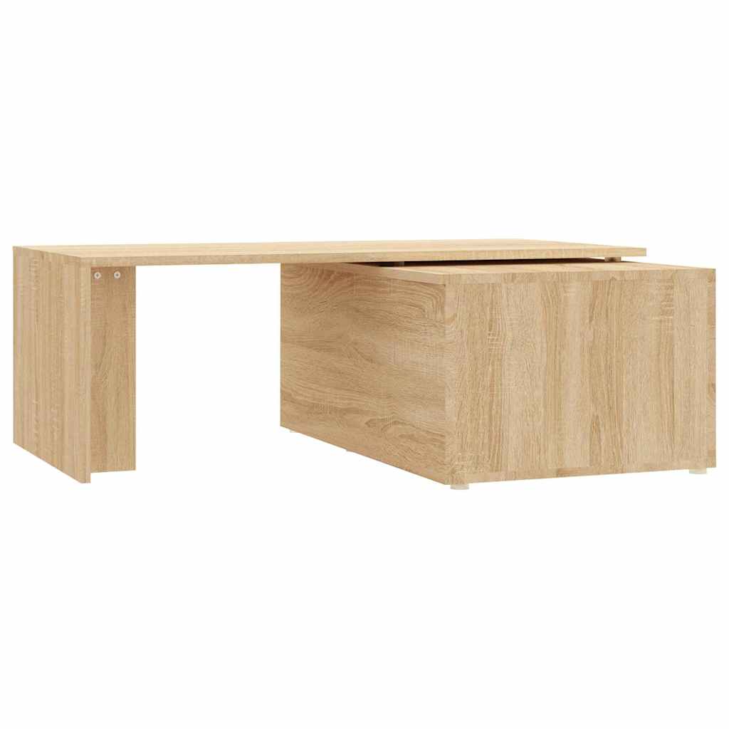 801340 vidaXL Coffee Table Sonoma Oak 150x50x35 cm Engineered Wood