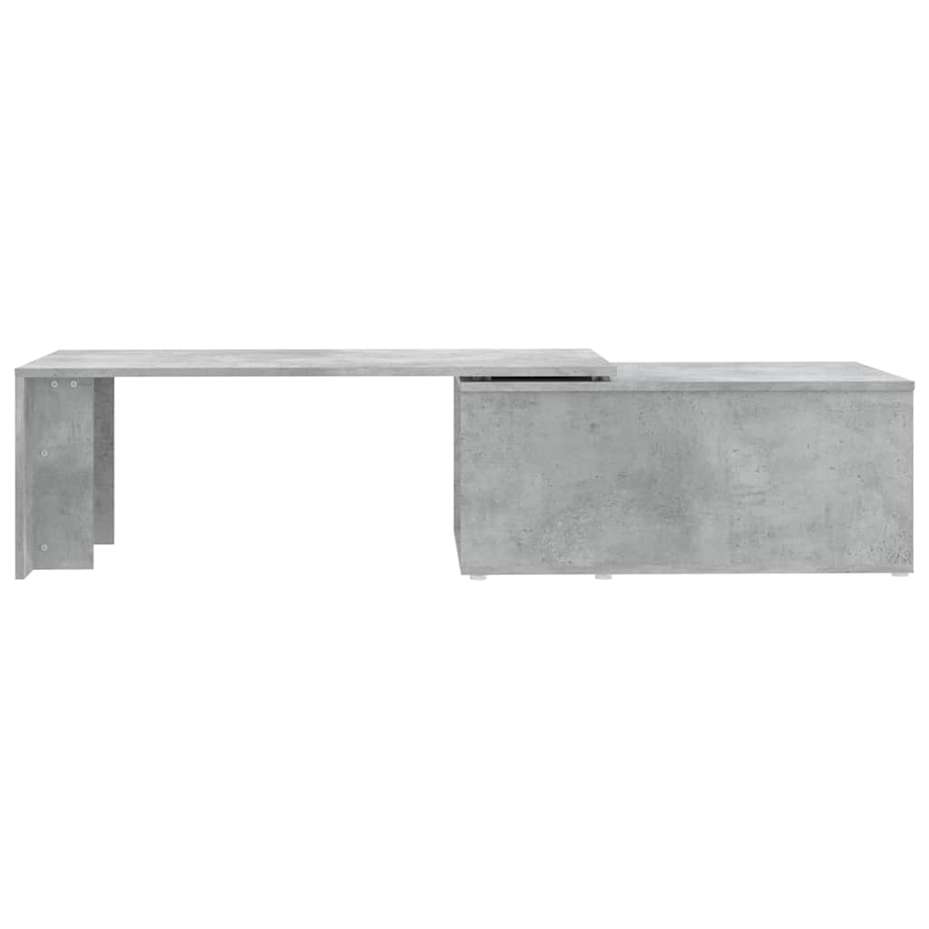 801341 vidaXL Coffee Table Concrete Grey 150x50x35 cm Engineered Wood