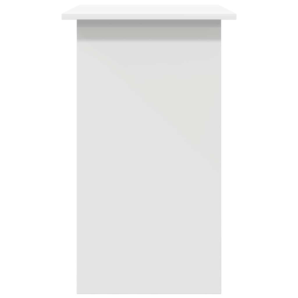 Desk White 80x45x74 cm Engineered Wood