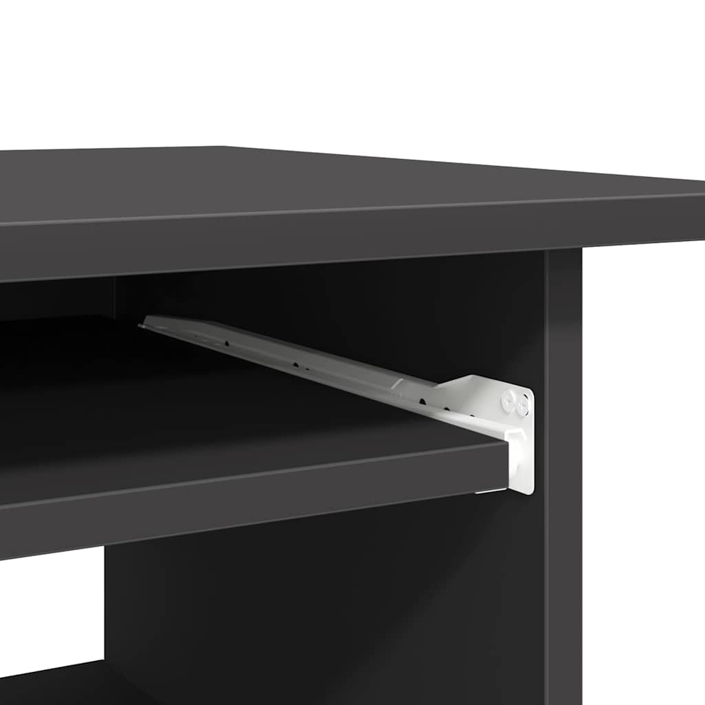 vidaXL Desk Grey 80x45x74 cm Engineered Wood