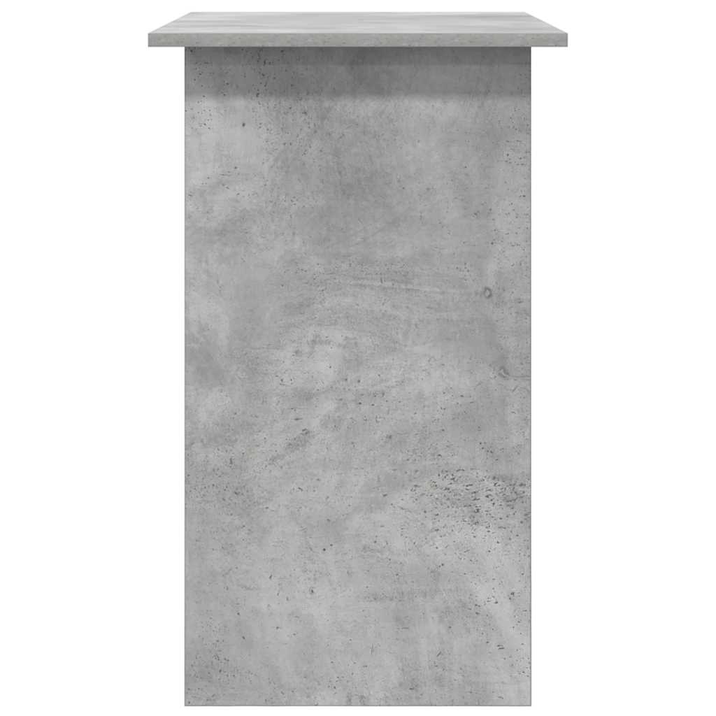 vidaXL Desk Concrete Grey 80x45x74 cm Engineered Wood