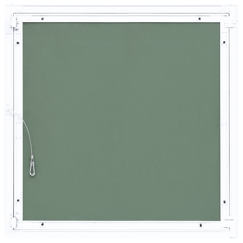 Access Panel with Aluminium Frame and Plasterboard 400x400 mm