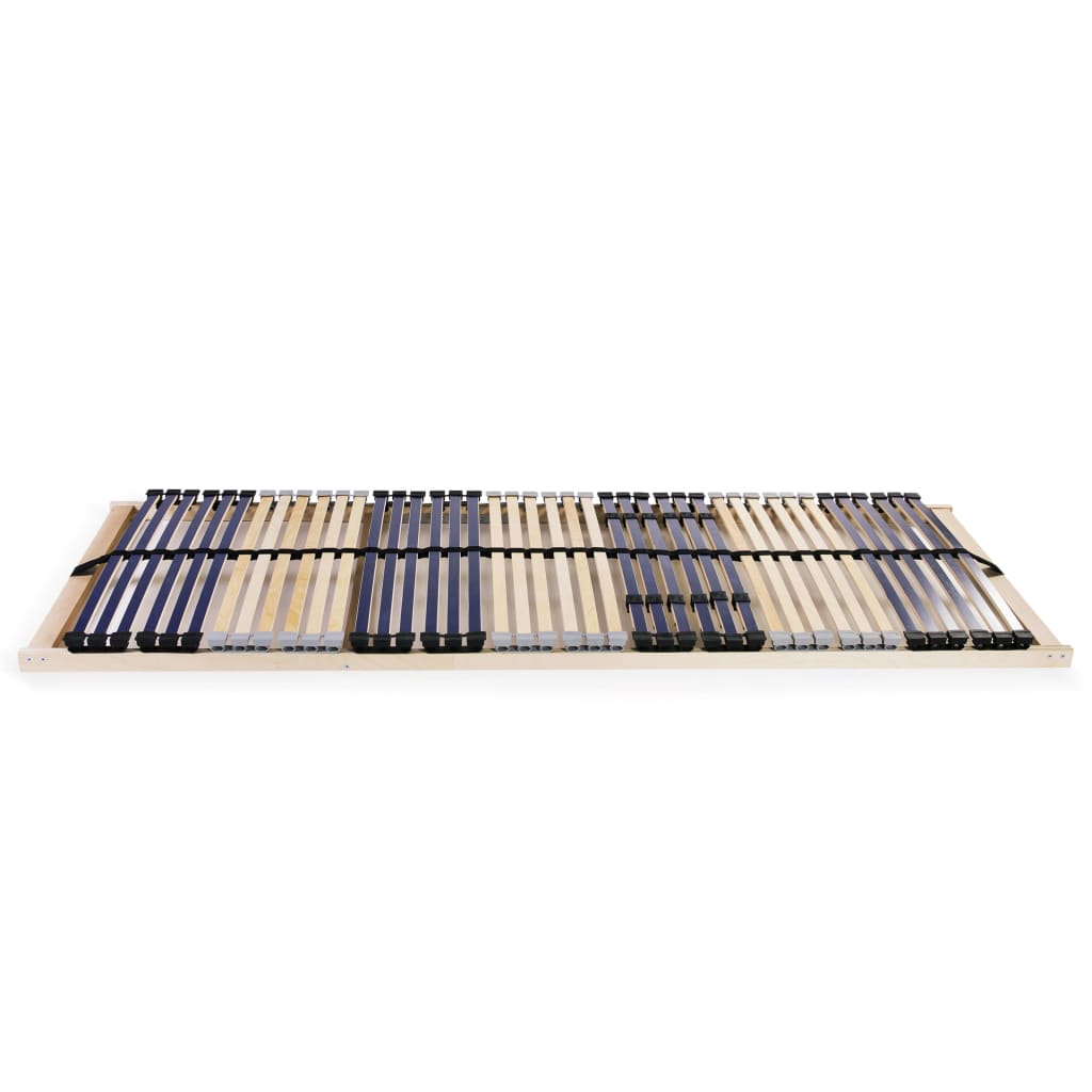 vidaXL Slatted Bed Bases without Mattress 2 pcs with 42 Slats 70x200 cm