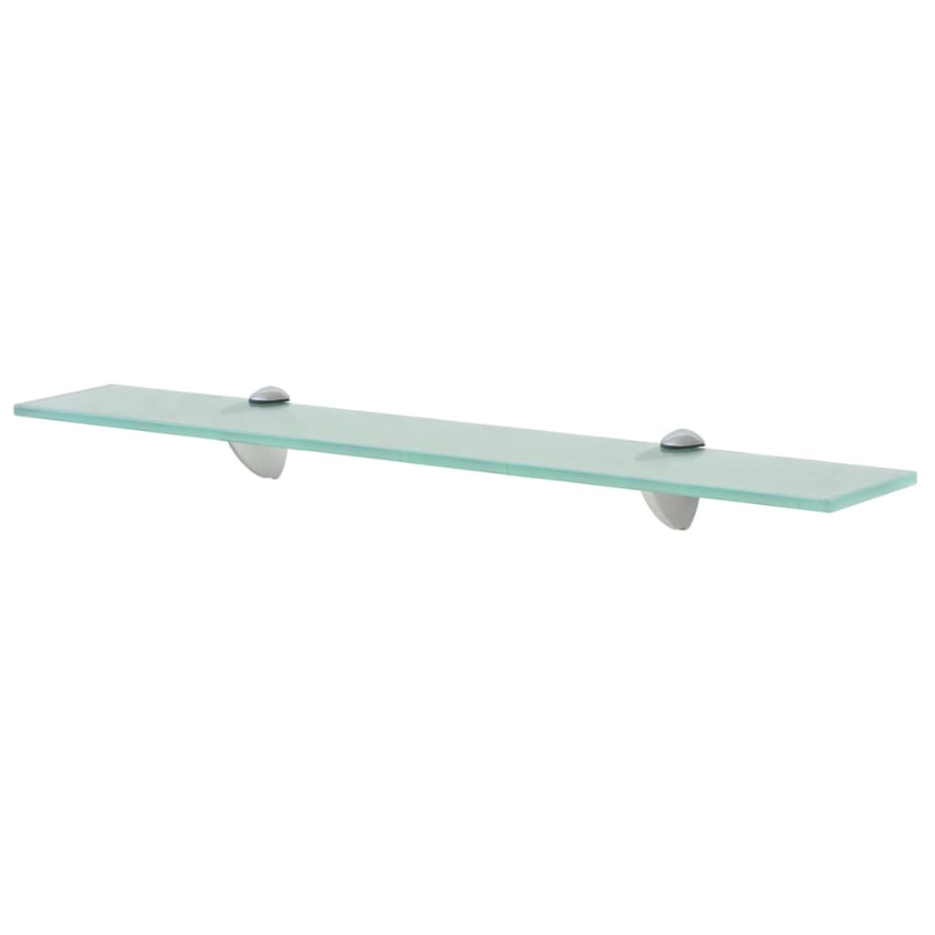 Floating Shelf |  Set of 2 | Clear | Tempered safety glass | Medium
