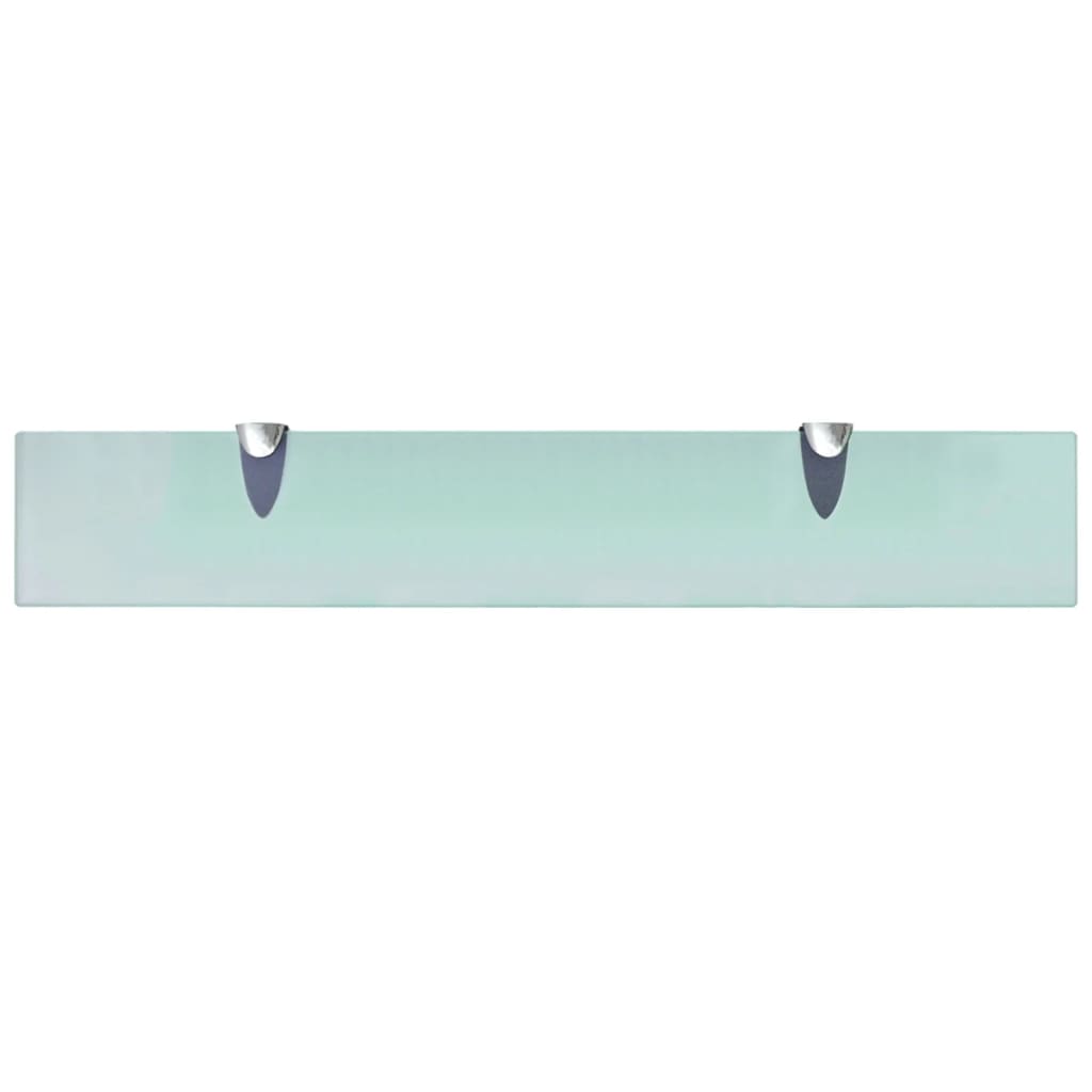 Floating Shelf |  Set of 2 | Clear | Tempered safety glass | Medium