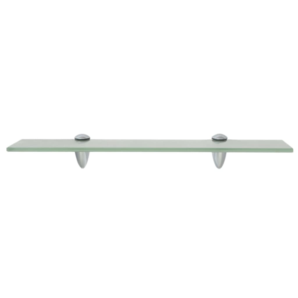 vidaXL Floating Shelves 2 pcs Glass 50x10 cm 8 mm