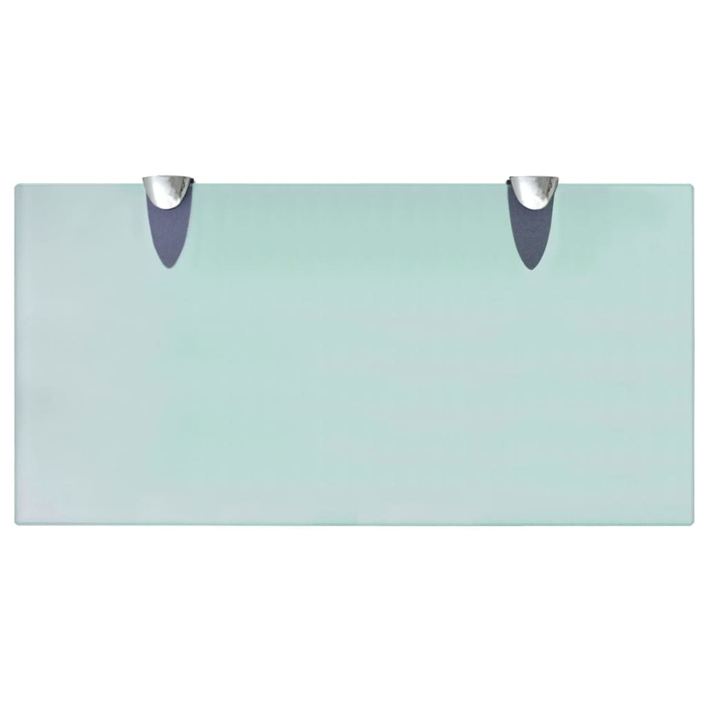 Floating Shelves 2 pcs Glass 40x20 cm 8 mm